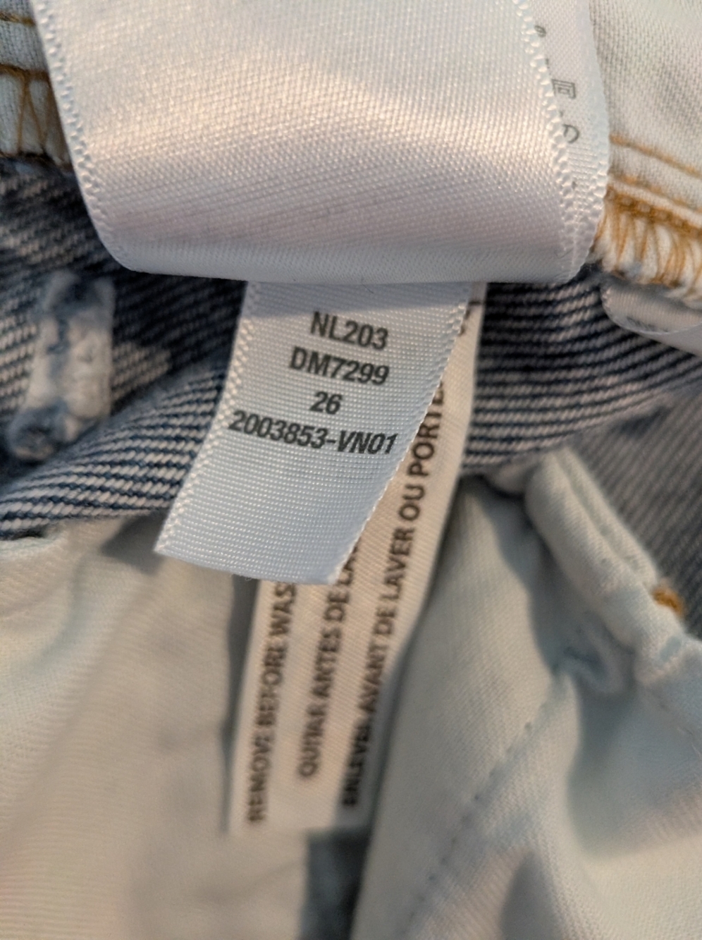 Madewell The Harlow Wide Leg Jean in Fairson Wash Size 26 Baggy Straight Denim - Picture 16 of 16